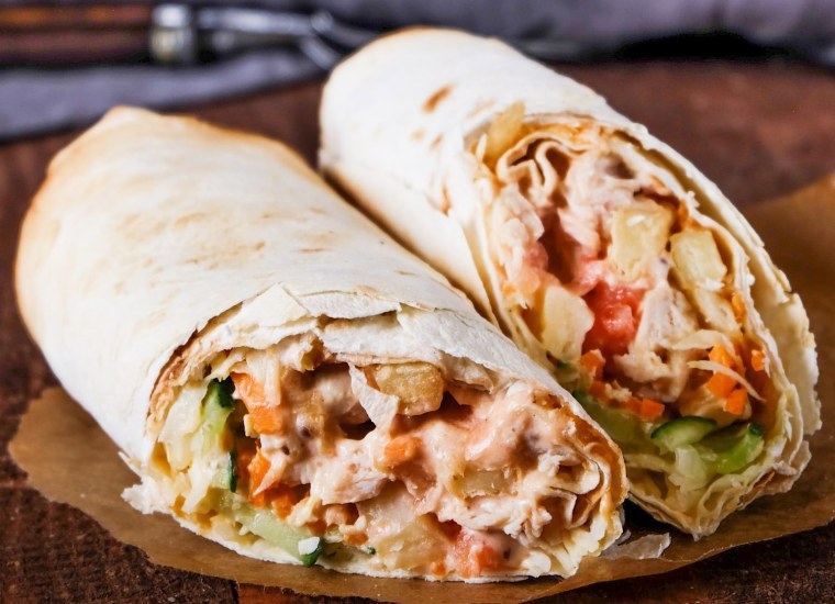 Шаурма аппетитная