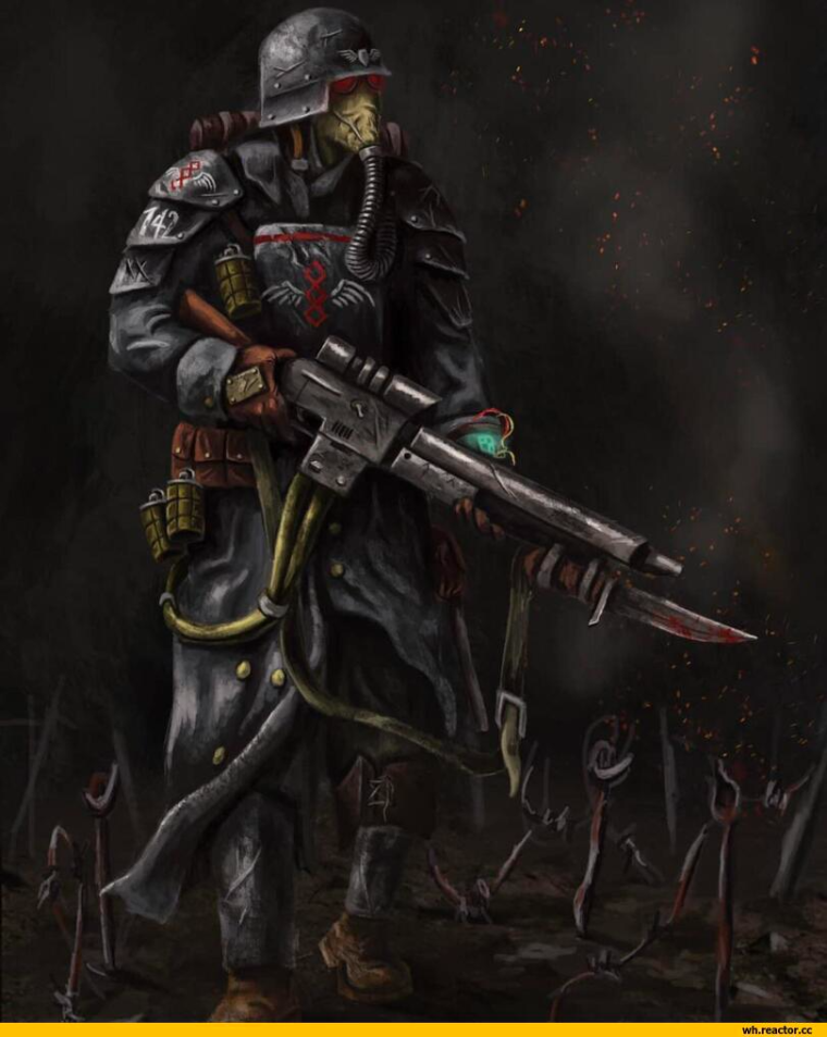 Имперская гвардия вархаммер 40000 корпус смерти Крига