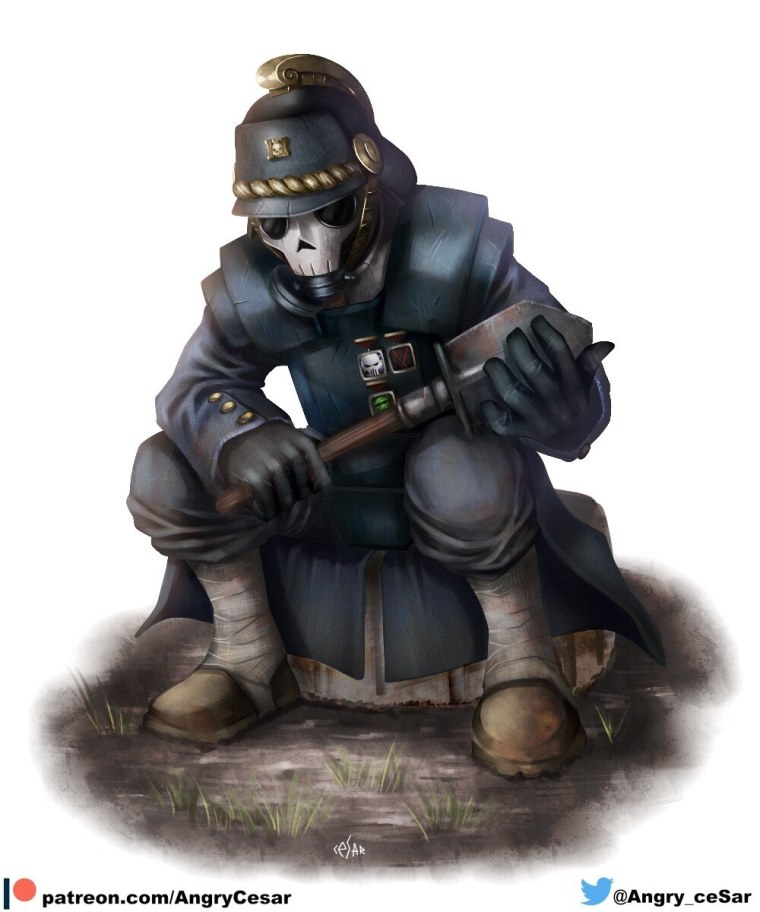 Warhammer 40000 корпус Крига