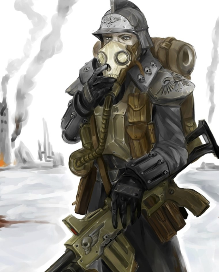 Warhammer 40000 корпус смерти Крига