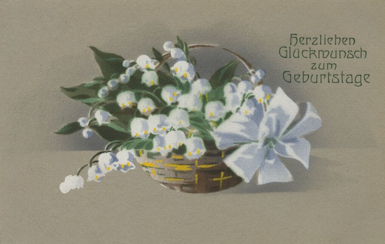 Валентинки с ландышами