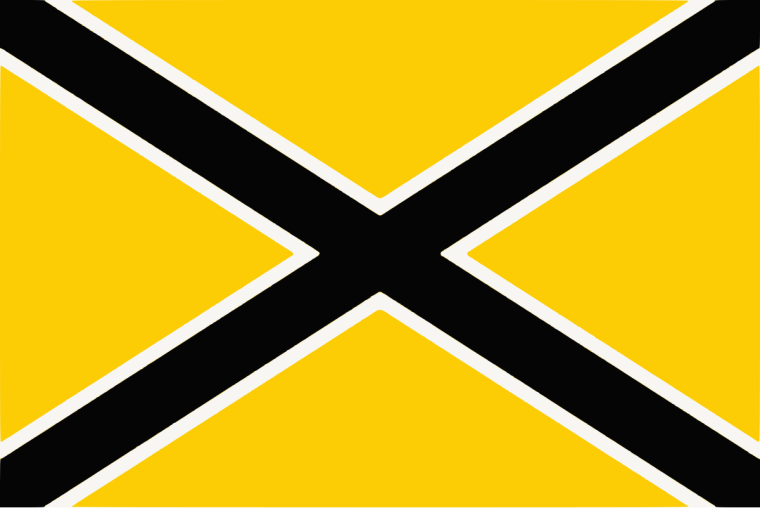 Российская Империя Андреевский крест флаг