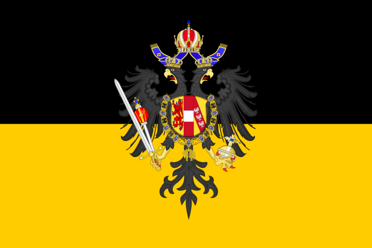 Флаг австрийской империи 19 века