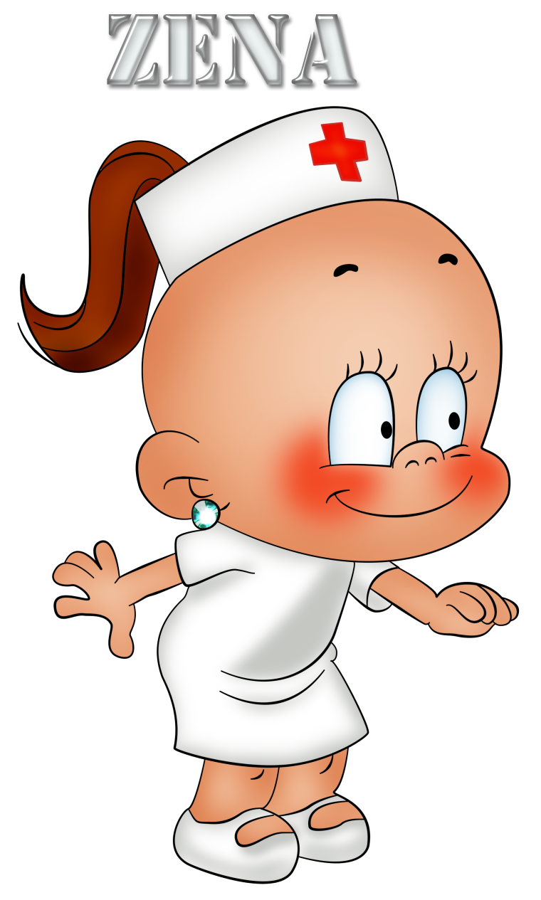 Медсестра мультяшка