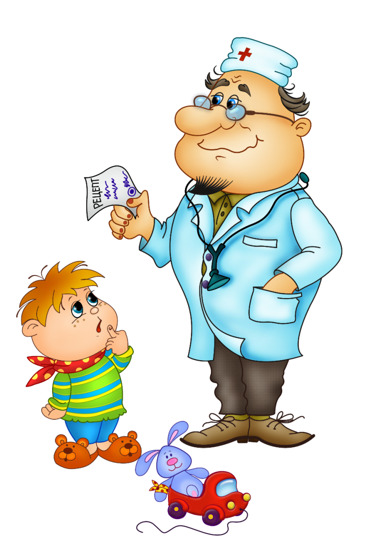 Врач рисунок