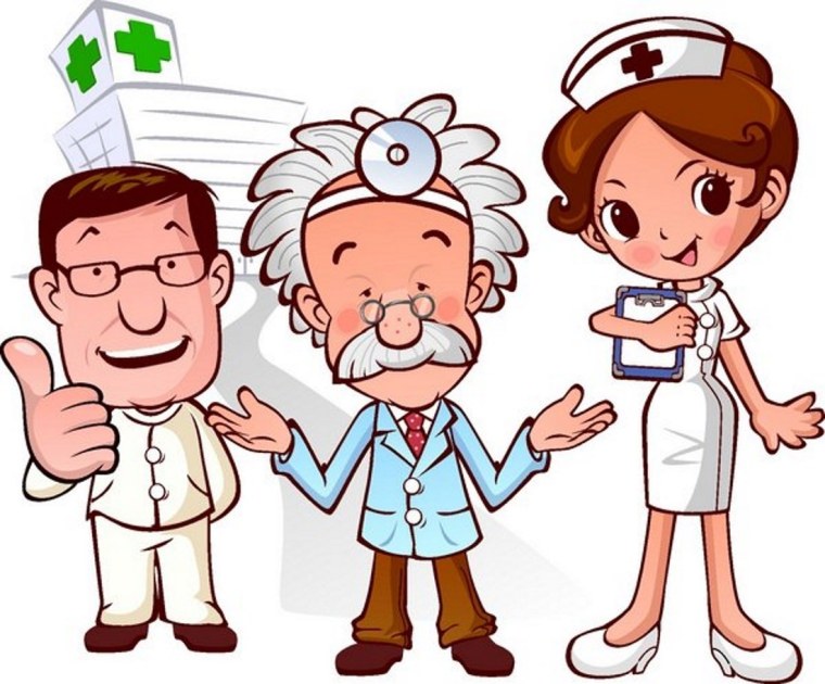 Медработник мультяшный