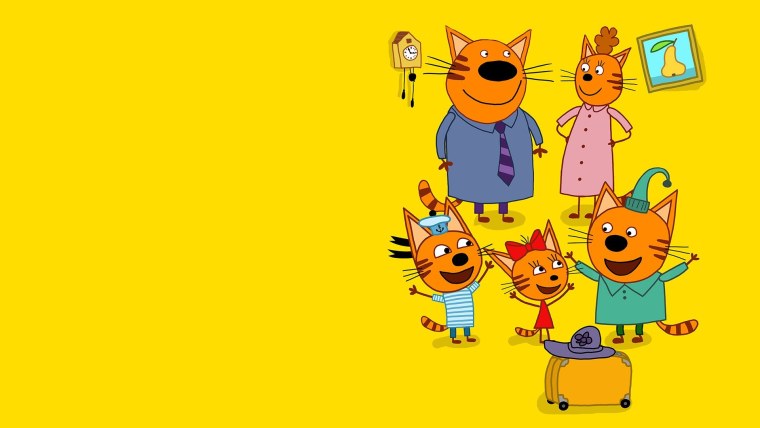 Детские рамки три кота