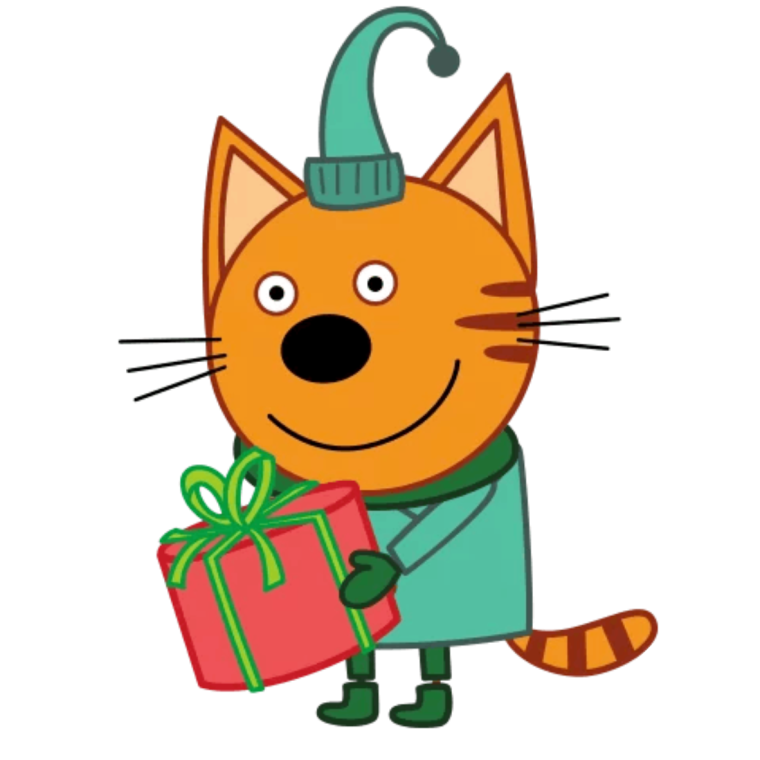 Герои мультика три кота