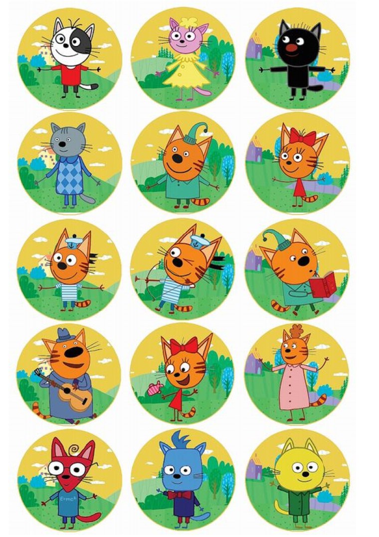 Капкейки три кота