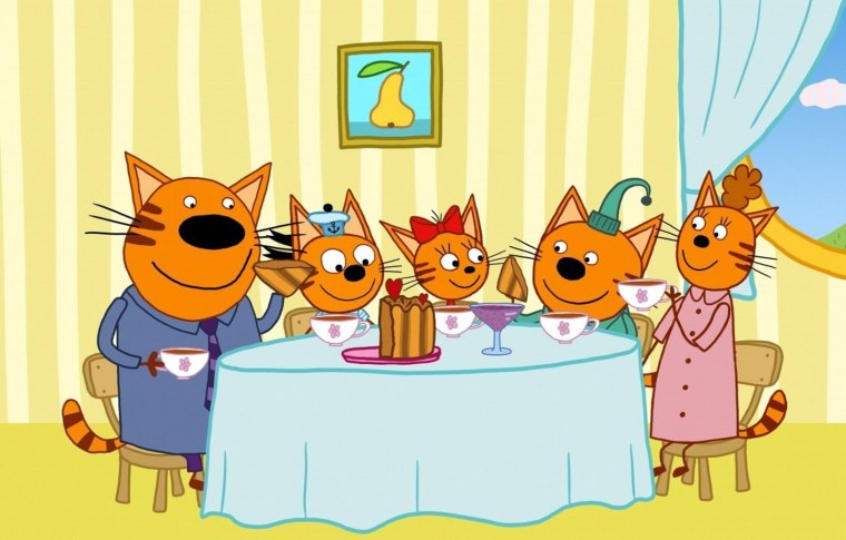 Три кота мультфильм