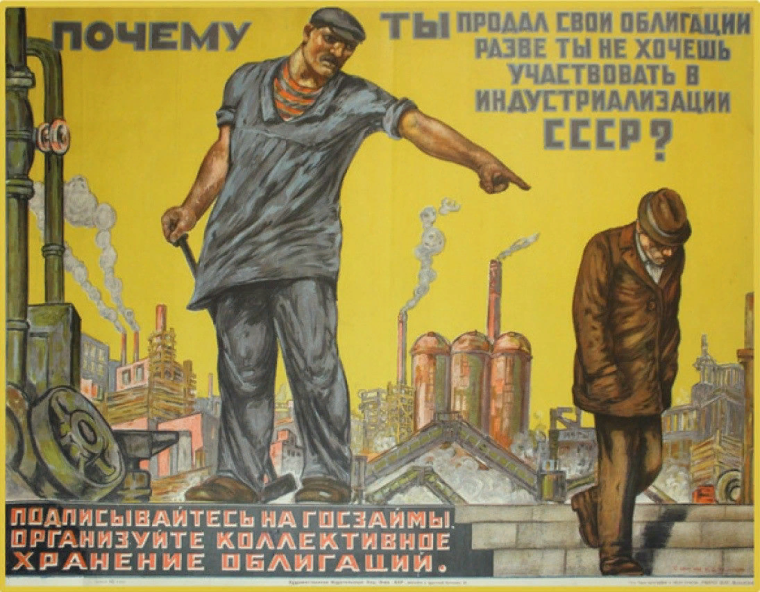 Индустриализация плакаты