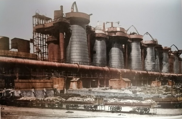 Юзовский металлургический завод 1911 год.