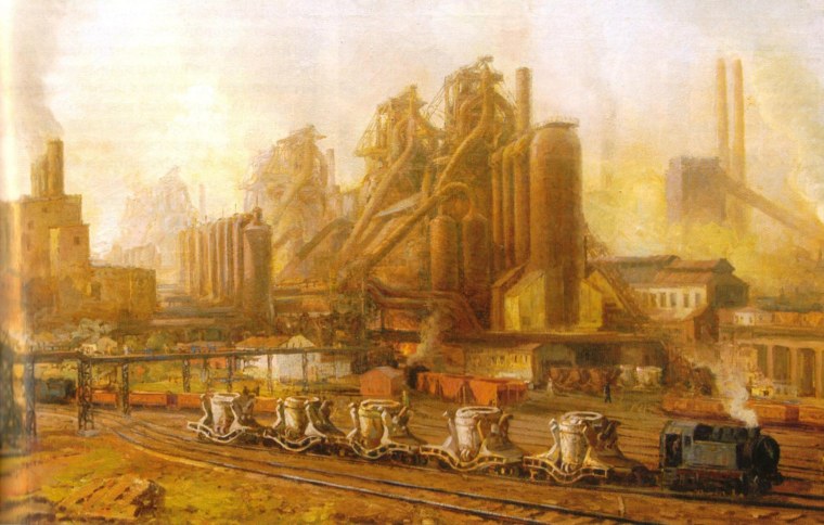 Георгий Соловьев художник Магнитка