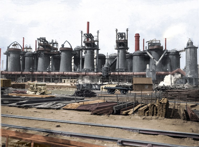 Юзовский металлургический завод 19 век