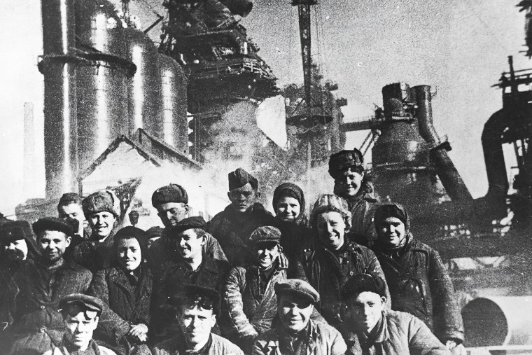 Магнитогорский металлургический комбинат СССР 1930