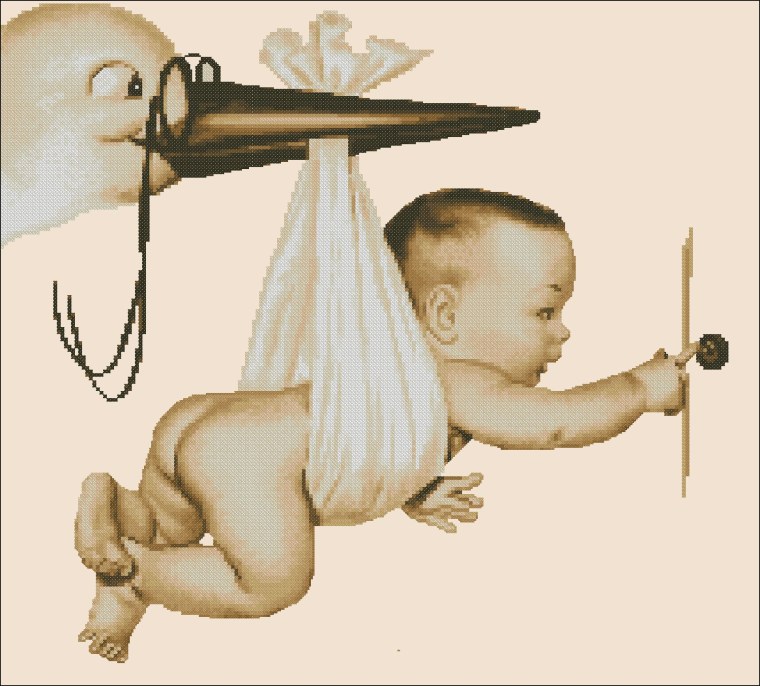 Аист прилетел Ющук