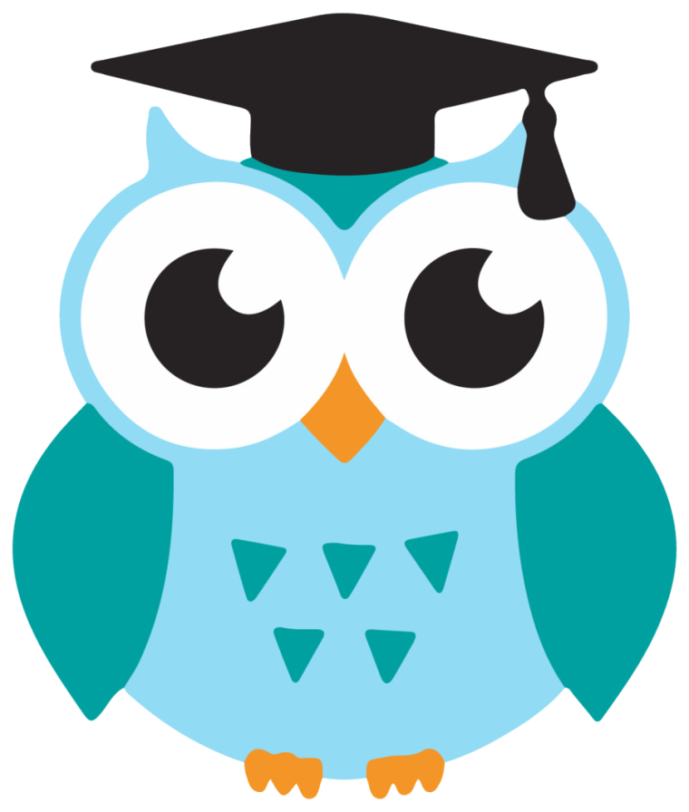 Школьная эмблема с совой