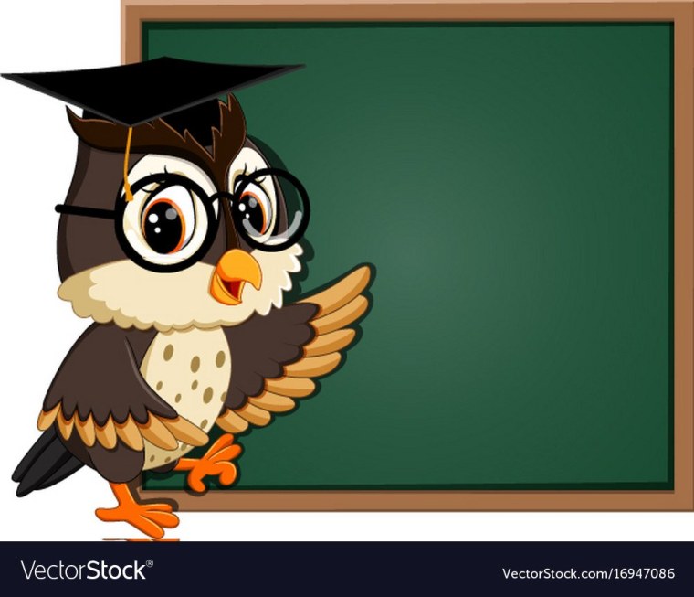 Мудрая Сова с указкой