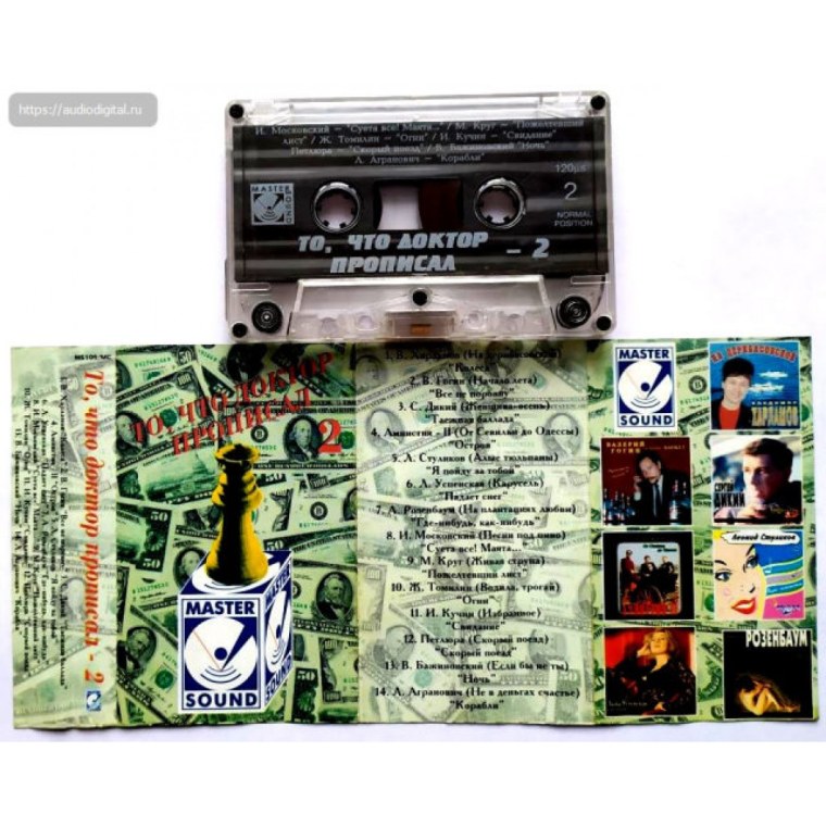 Нить кассеты магнитофона МС