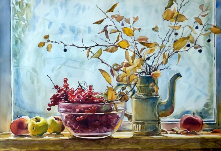 Елена Власова художник акварелист