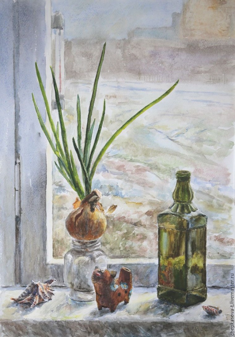 Художник Татьяна Чепкасова. Луковица