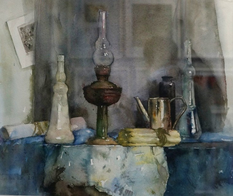 Акварель живопись Репинка