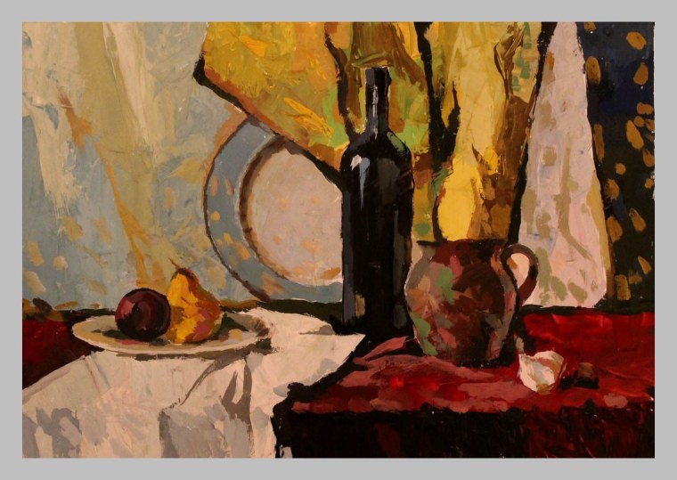 Строгановка живопись натюрморты