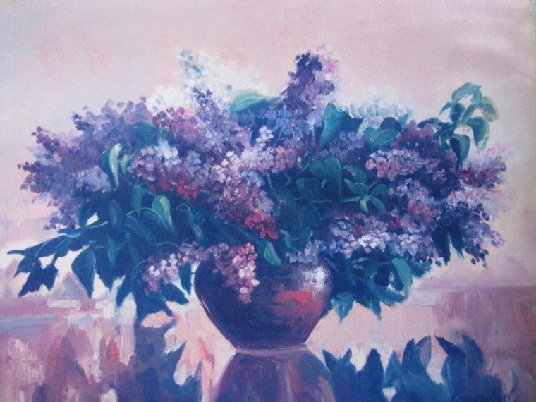 Картины Владимир Ковалев сирень