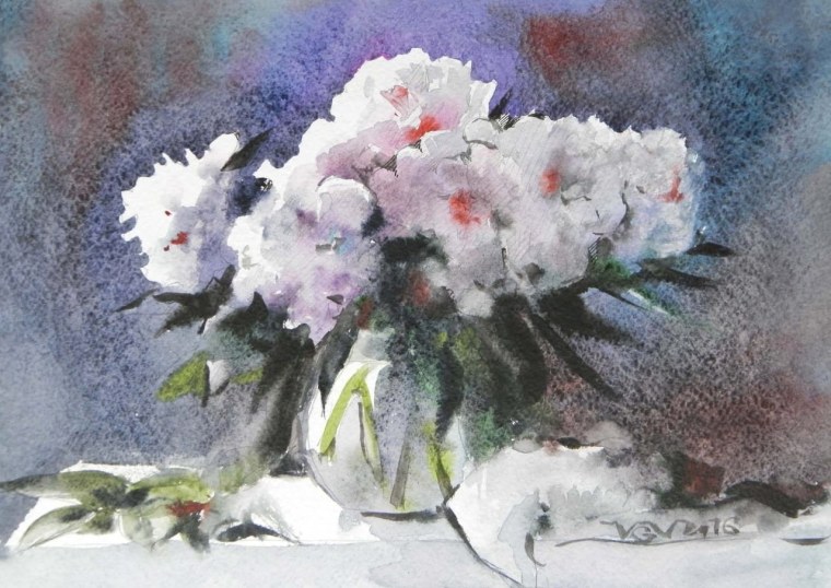 Акварель Владимира Горячева