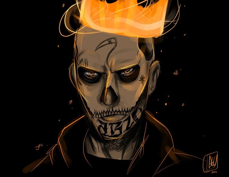 Диабло отряд самоубийц арт