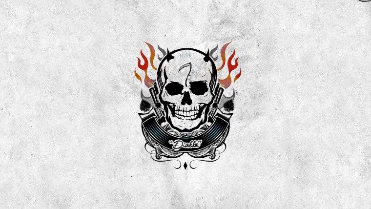 Диабло отряд самоубийц логотип