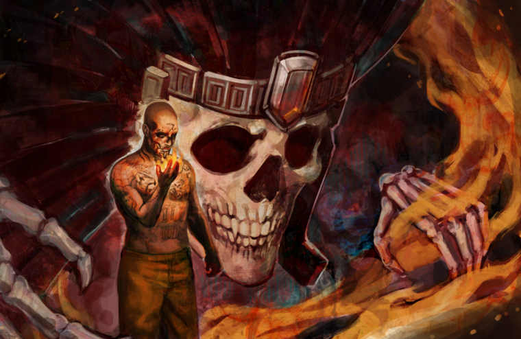 Чато Сантана Эль Дьябло арт