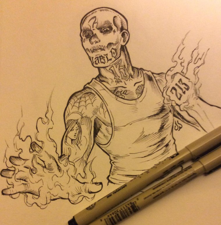 Эль диабло отряд самоубийц тату