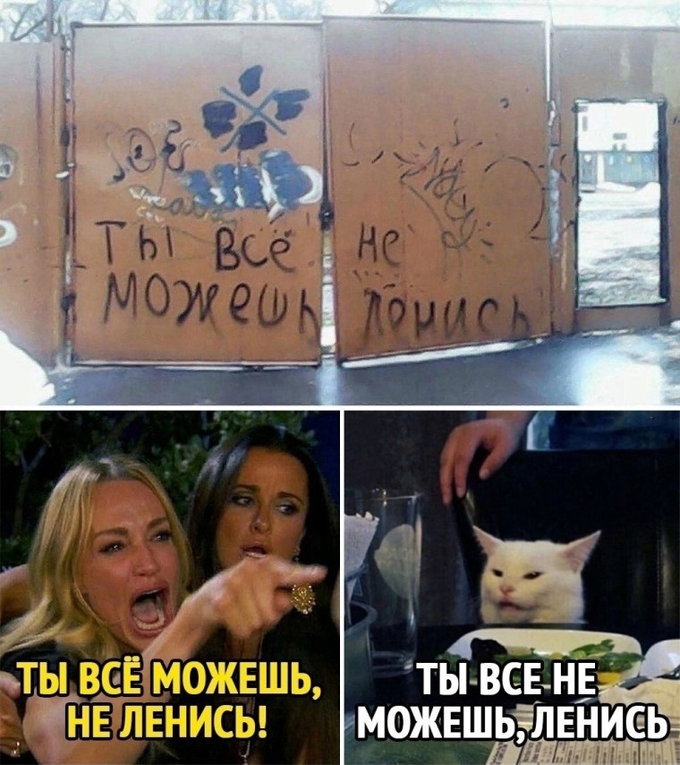 Ты всё не можешь ленись Мем