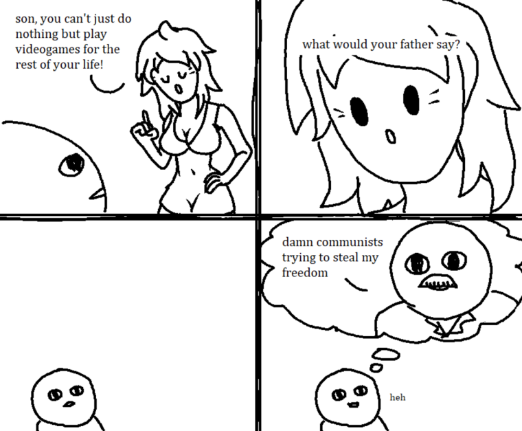 Сынок ты не можешь весь день играть в игры