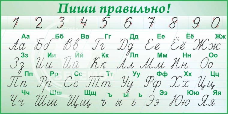 Чеченский алфавит письменный