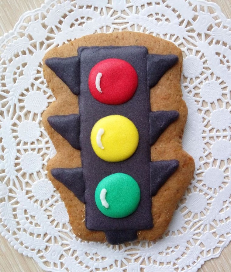 Пряник светофор