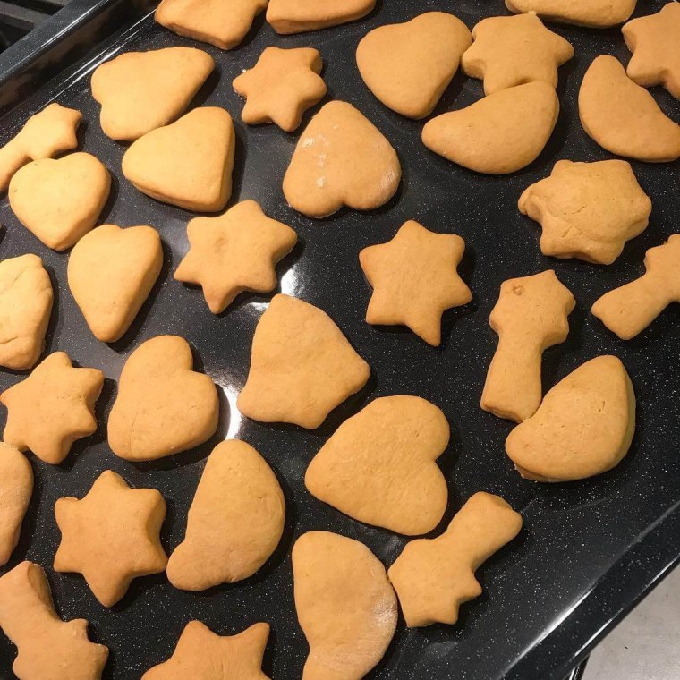 Простые печеньки в духовке