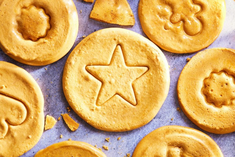 Печенье дальгона из игры в кальмара