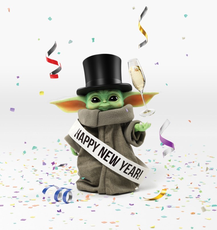 Новогодний йода обои