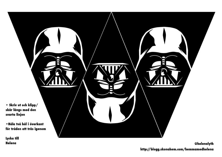 День рождения в стиле Звездные войны шаблоны