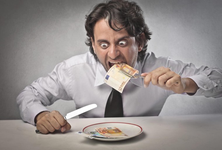 Скупой человек