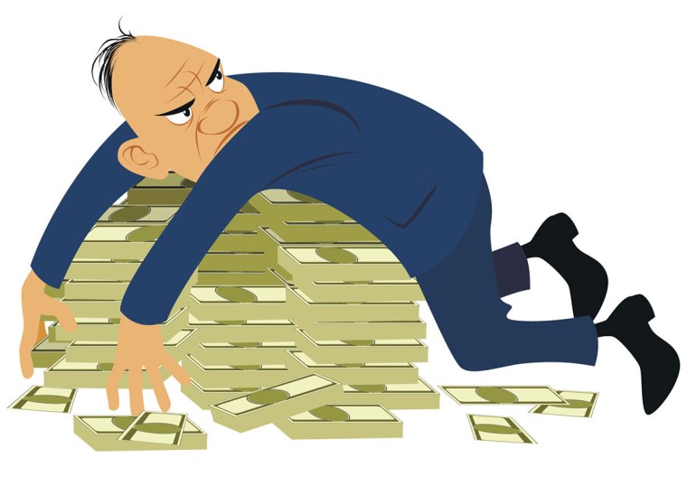 Жадность к деньгам