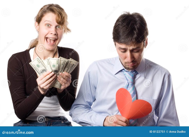 Мужчина женщина деньги
