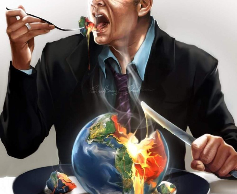 Жадный человек