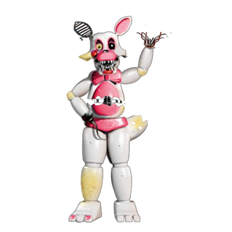 Мангл ФНАФ В полный рост