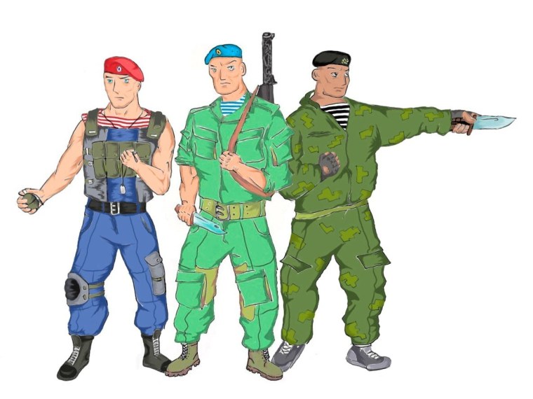 Спецназ ВДВ морская пехота