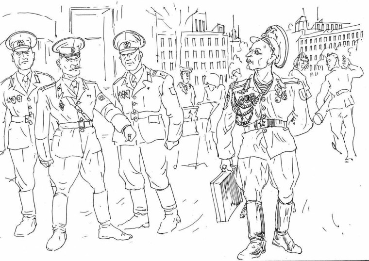 Дембельские рисунки карандашом