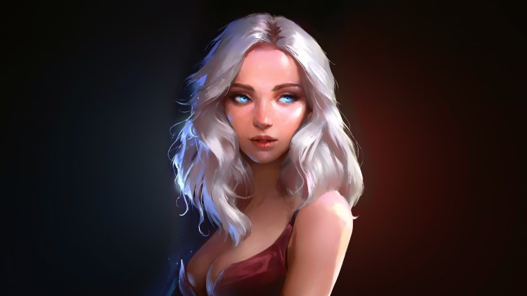 Девушка арт