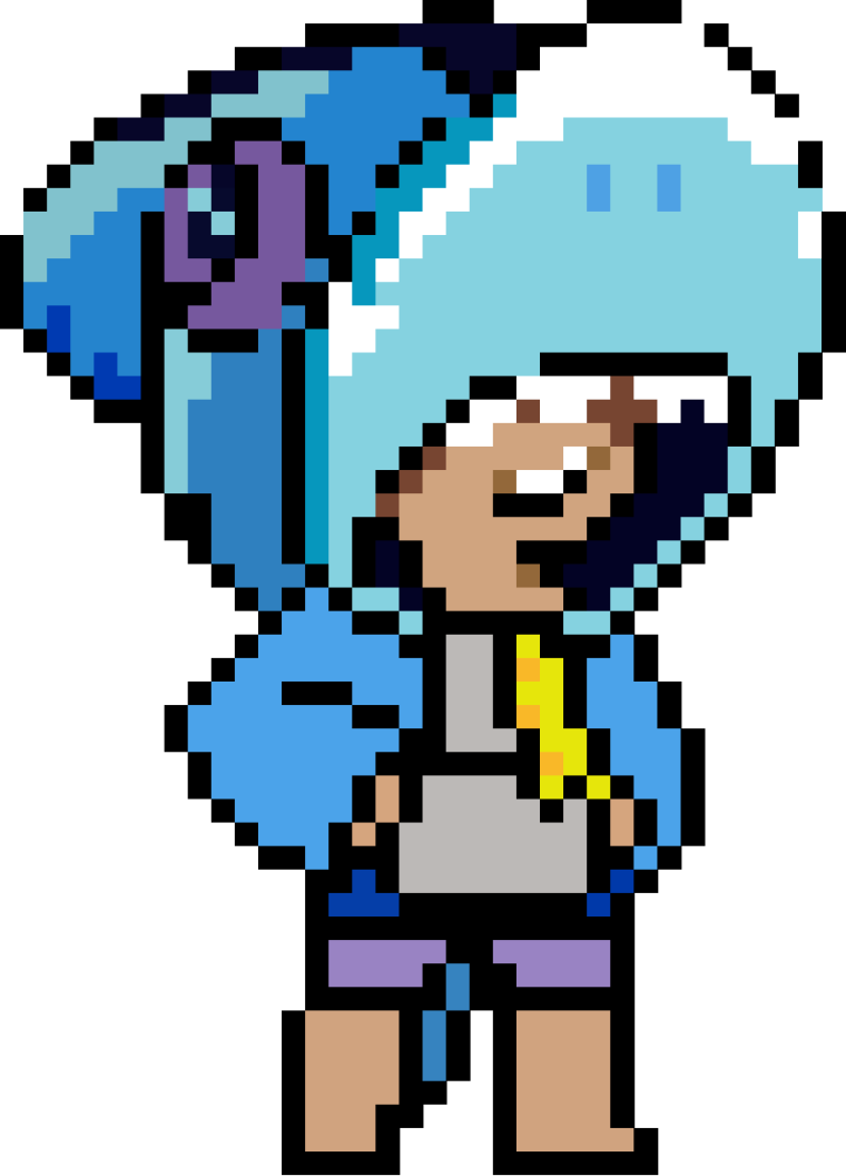 Леон по клеткам из БРАВЛ